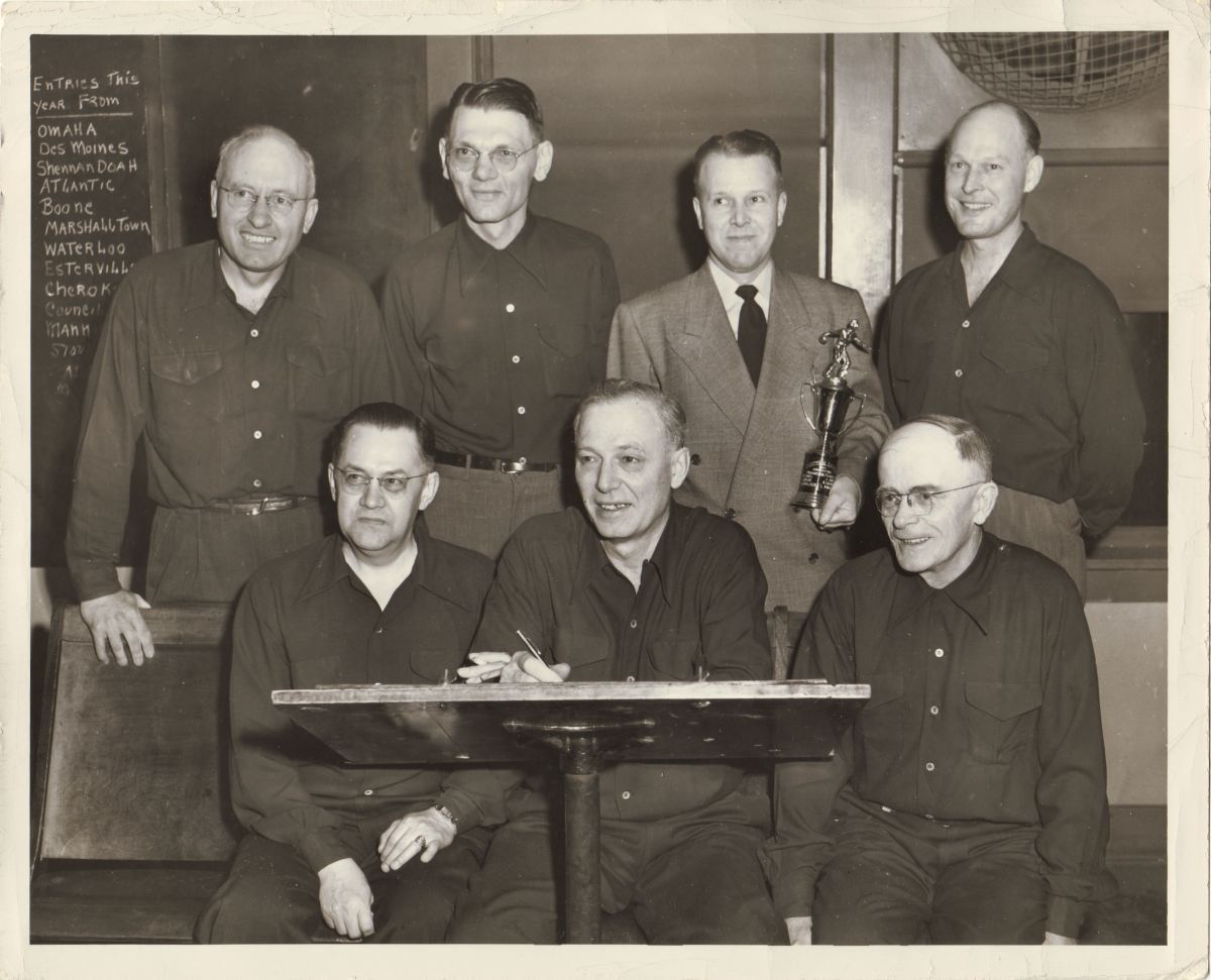 Industrial League Champs Franksen Paints&nbsp;1950